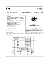 datasheet for L4953K by SGS-Thomson Microelectronics