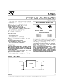 datasheet for L4957AV1.5 by SGS-Thomson Microelectronics