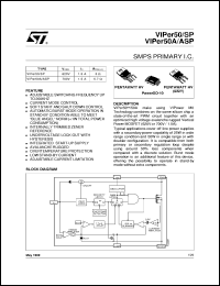 datasheet for VIPER50ASP by SGS-Thomson Microelectronics