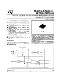 datasheet for TDA7551 by SGS-Thomson Microelectronics