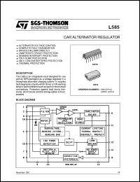 datasheet for L585 by SGS-Thomson Microelectronics