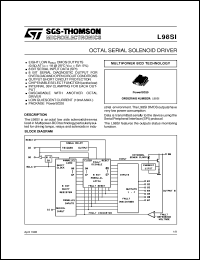 datasheet for L98SI by SGS-Thomson Microelectronics