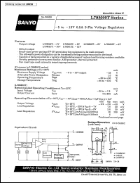 datasheet for L79M05T by SANYO Electric Co., Ltd.