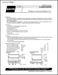 datasheet for LA2805 by SANYO Electric Co., Ltd.