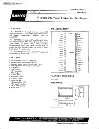 datasheet for LA1862M by SANYO Electric Co., Ltd.