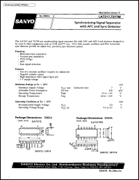 datasheet for LA7217 by SANYO Electric Co., Ltd.