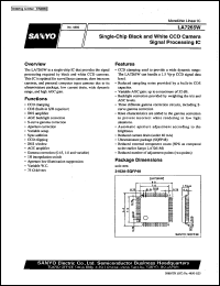 datasheet for LA7265W by SANYO Electric Co., Ltd.