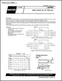 datasheet for LA7951 by SANYO Electric Co., Ltd.