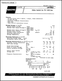 datasheet for LA7952 by SANYO Electric Co., Ltd.