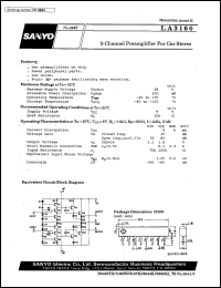 datasheet for LA3160 by SANYO Electric Co., Ltd.