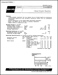 datasheet for LA3607 by SANYO Electric Co., Ltd.