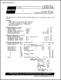 datasheet for LA5311M by SANYO Electric Co., Ltd.