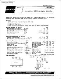 datasheet for LA5527 by SANYO Electric Co., Ltd.