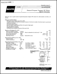 datasheet for LA5588 by SANYO Electric Co., Ltd.