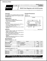 datasheet for LA5606N by SANYO Electric Co., Ltd.