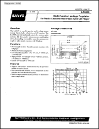 datasheet for LA5609 by SANYO Electric Co., Ltd.