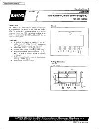 datasheet for LA5685N by SANYO Electric Co., Ltd.