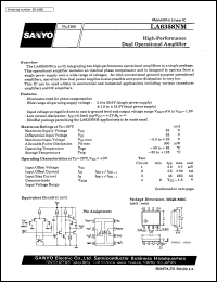 datasheet for LA6358NM by SANYO Electric Co., Ltd.