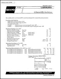 datasheet for LA6530 by SANYO Electric Co., Ltd.