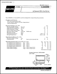 datasheet for LA6532M by SANYO Electric Co., Ltd.