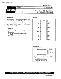 datasheet for LA6536M by SANYO Electric Co., Ltd.