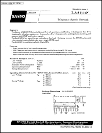 datasheet for LA8515N by SANYO Electric Co., Ltd.