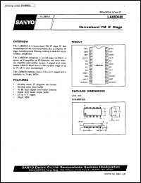 datasheet for LA8604M by SANYO Electric Co., Ltd.