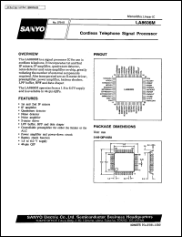 datasheet for LA8606M by SANYO Electric Co., Ltd.