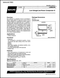 datasheet for LA8637M by SANYO Electric Co., Ltd.