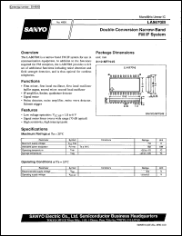 datasheet for LA8670M by SANYO Electric Co., Ltd.