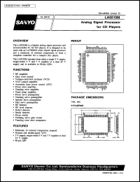 datasheet for LA9210M by SANYO Electric Co., Ltd.