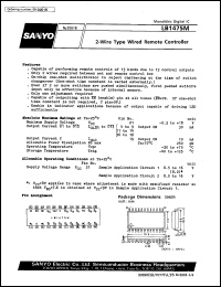 datasheet for LB1475M by SANYO Electric Co., Ltd.