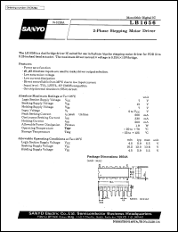 datasheet for LB1656 by SANYO Electric Co., Ltd.