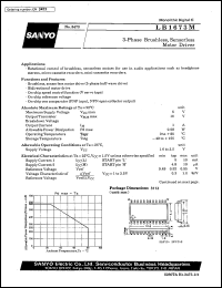 datasheet for LB1673M by SANYO Electric Co., Ltd.