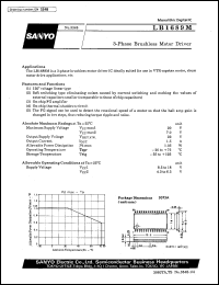 datasheet for LB1689M by SANYO Electric Co., Ltd.