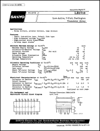 datasheet for LB1710 by SANYO Electric Co., Ltd.