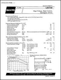 datasheet for LB1730 by SANYO Electric Co., Ltd.