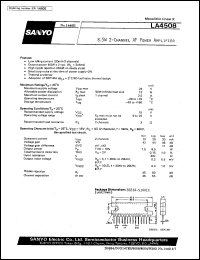 datasheet for LA4508 by SANYO Electric Co., Ltd.