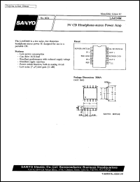 datasheet for LA4534M by SANYO Electric Co., Ltd.