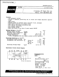 datasheet for LA4550 by SANYO Electric Co., Ltd.