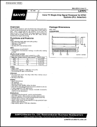 datasheet for LA7674 by SANYO Electric Co., Ltd.