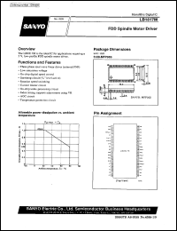 datasheet for LB1817M by SANYO Electric Co., Ltd.