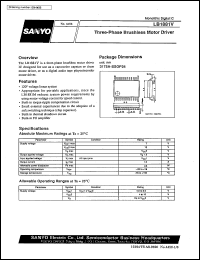 datasheet for LB1881V by SANYO Electric Co., Ltd.