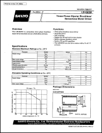 datasheet for LB1885M by SANYO Electric Co., Ltd.