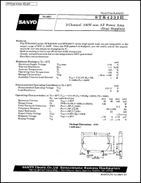 datasheet for STK4231II by SANYO Electric Co., Ltd.