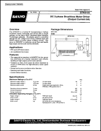 datasheet for STK6105 by SANYO Electric Co., Ltd.