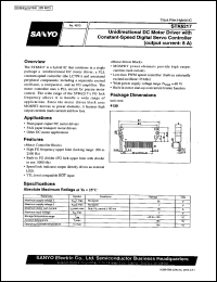 datasheet for STK6217 by SANYO Electric Co., Ltd.