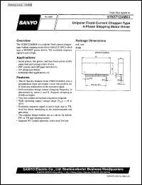datasheet for STK6712AMK4 by SANYO Electric Co., Ltd.