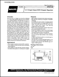 datasheet for STK731B by SANYO Electric Co., Ltd.