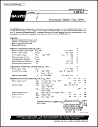 datasheet for LB1240 by SANYO Electric Co., Ltd.